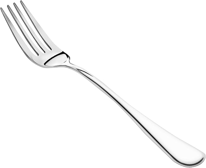 24 Pieces Dinner Forks Set,8" Forks,Food Grade Stainless Steel Dinner Forks,Fine Fork Set for Home,Kitchen,Restaurant,Mirror Polished and Dishwasher Safe