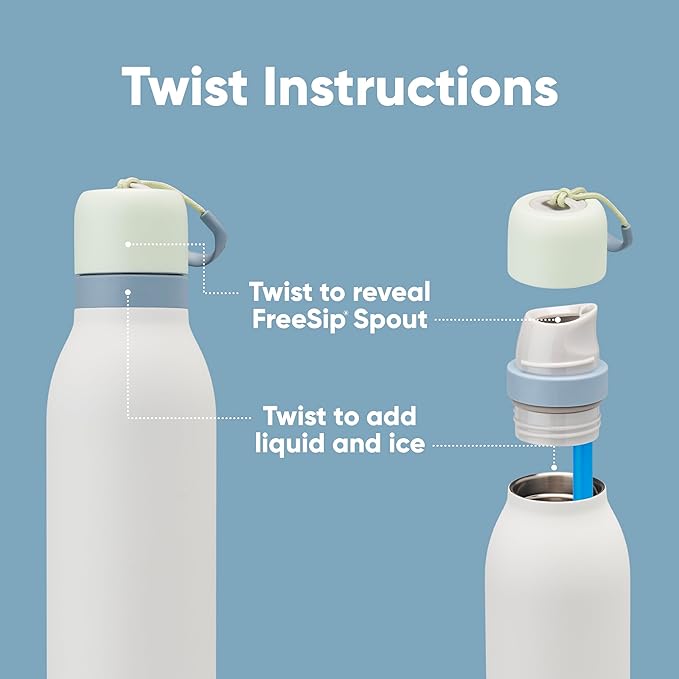 Owala FreeSip SS Twist 24oz High Noon