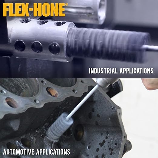 Brush Research BC14M32 FLEX-HONE®, 0.551" (14mm) Diameter, 320 Grit, Silicon Carbide, For Mild Steel, Stainless Steel, Cast Iron and Softer Ferrous Materials