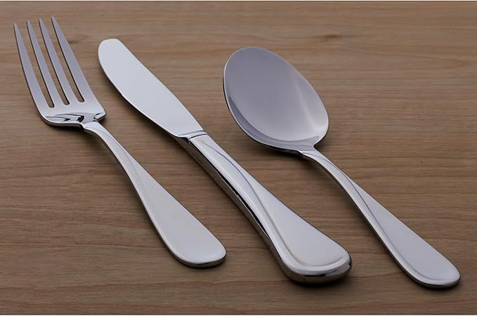 Oneida Flight Everyday Flatware Dinner Forks, Set of 4